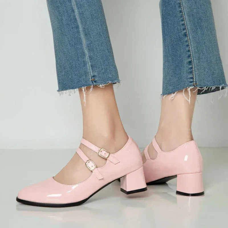 Vera | Sweet Patent Leather Mary Janes