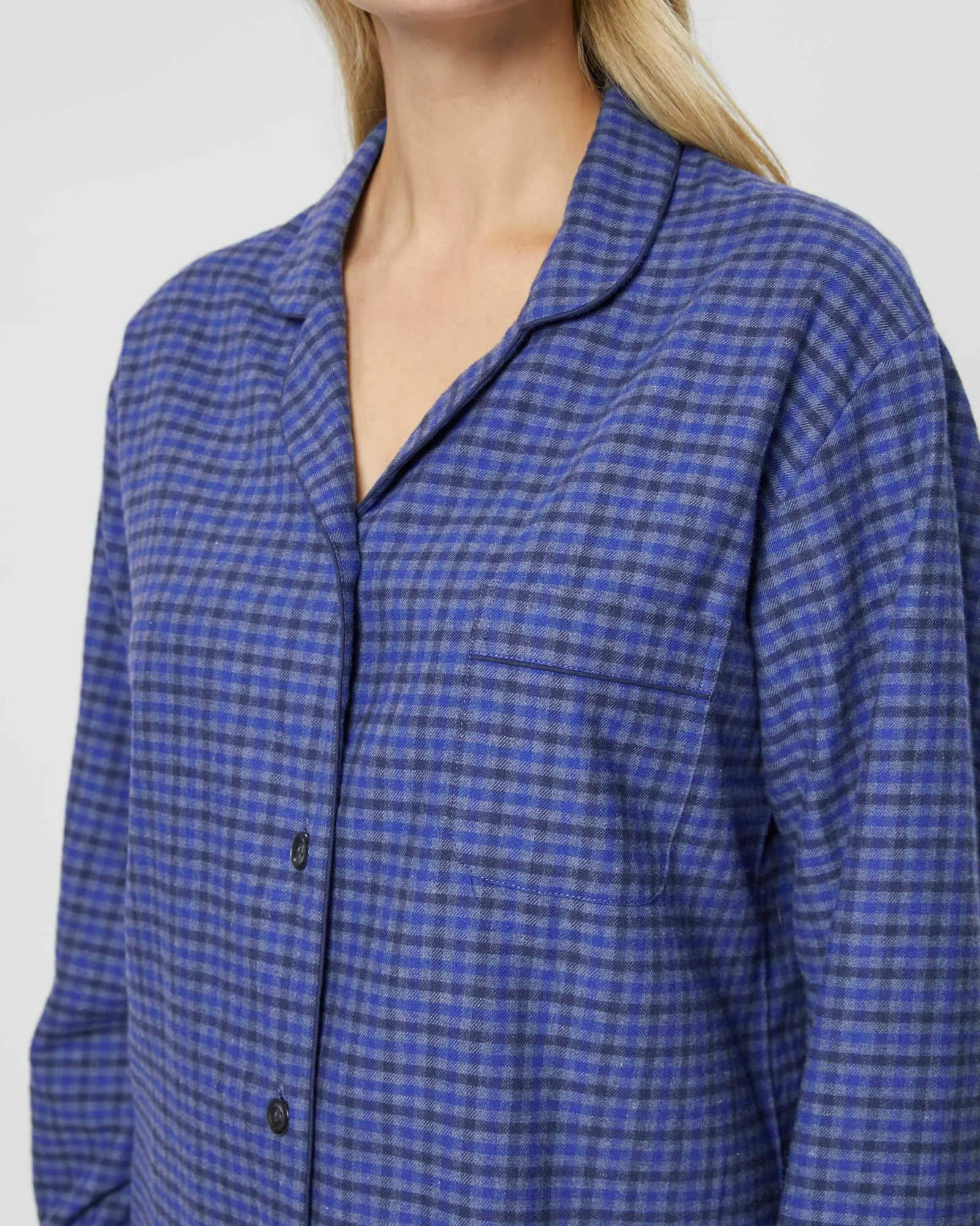 Women's Brushed Cotton Pyjamas - Winsford Check