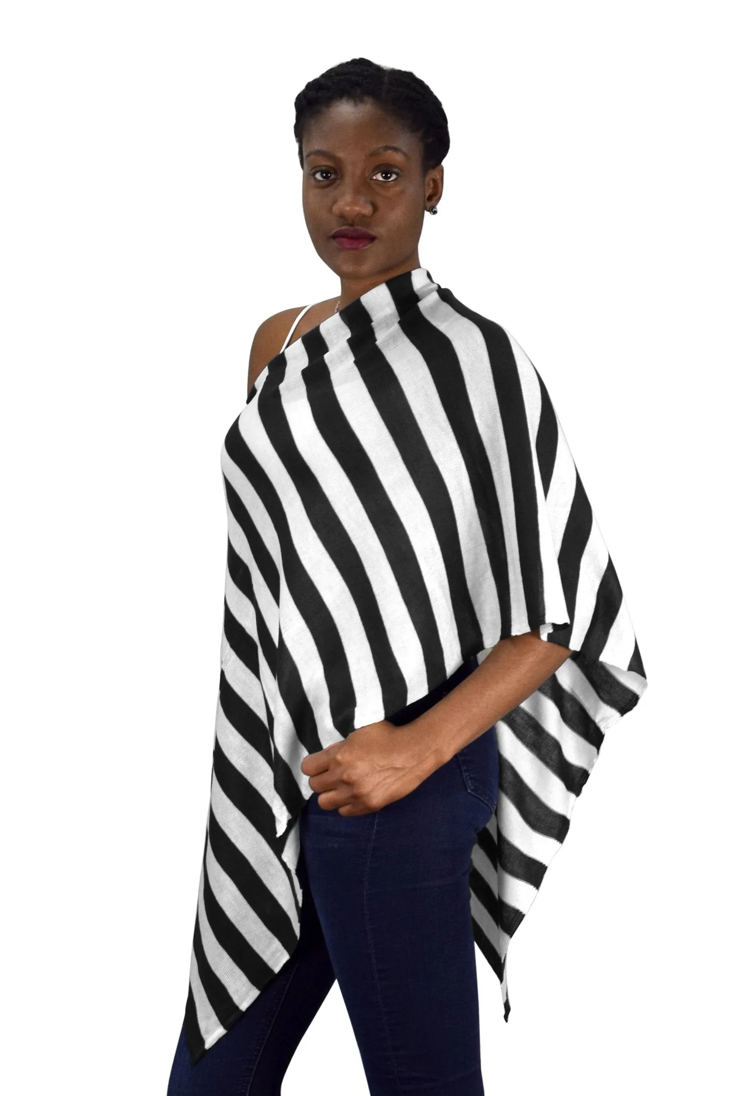 Womens Light Weight Summer Poncho Cardigan Beach Cover up