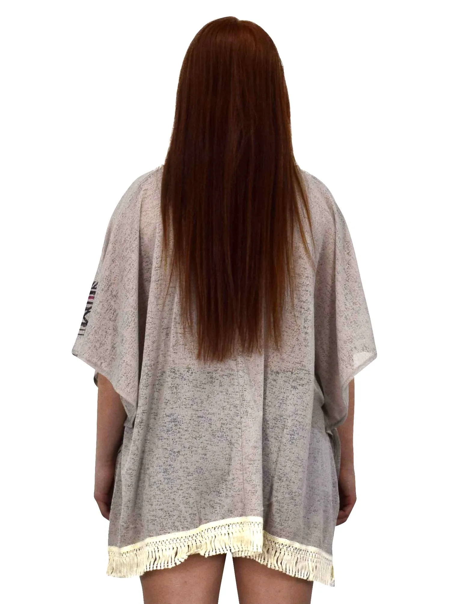 Womens Light Weight Summer Poncho Cardigan Beach Cover up