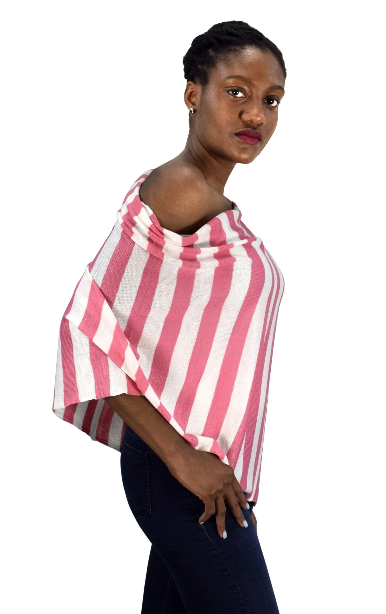 Womens Light Weight Summer Poncho Cardigan Beach Cover up