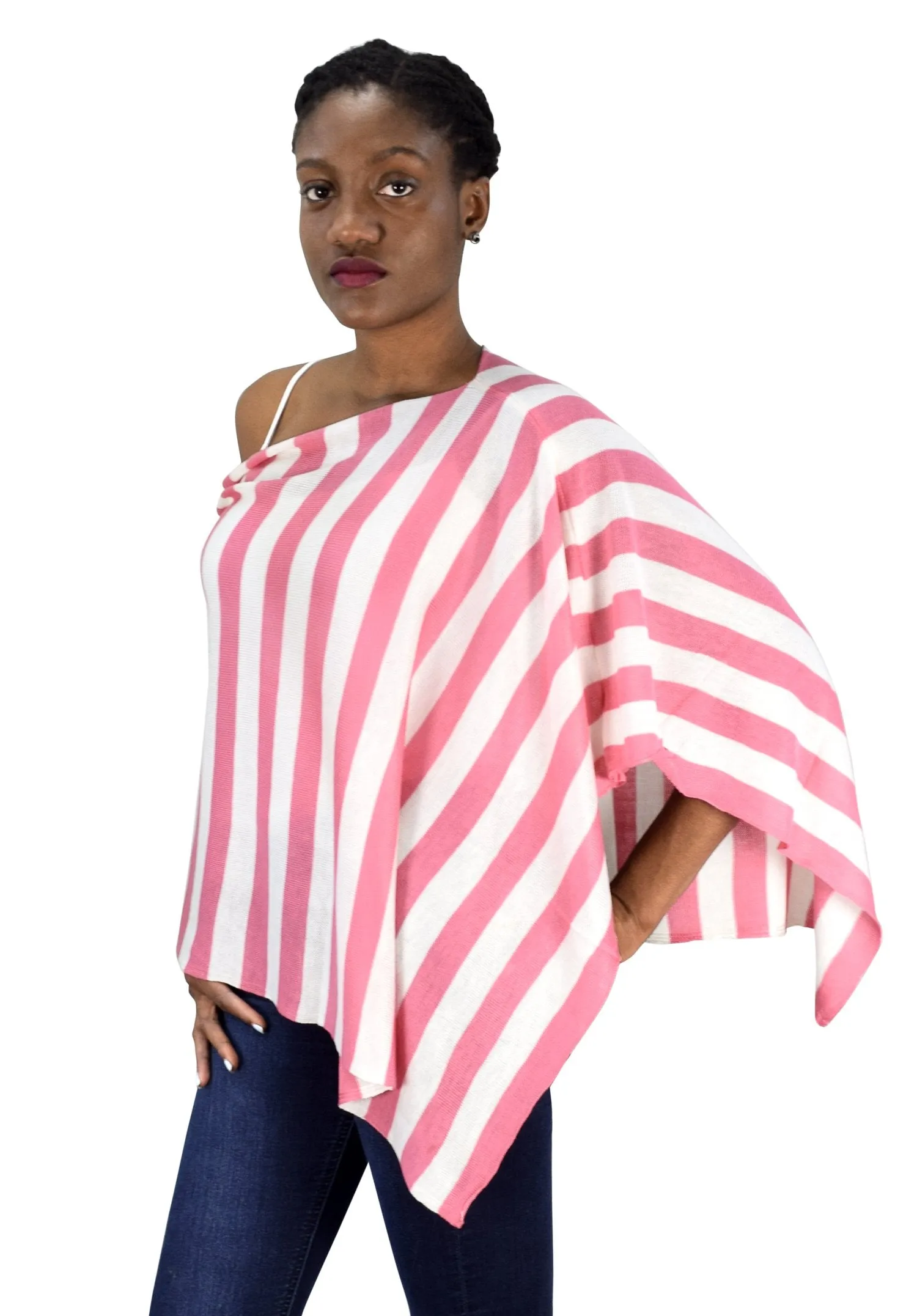 Womens Light Weight Summer Poncho Cardigan Beach Cover up