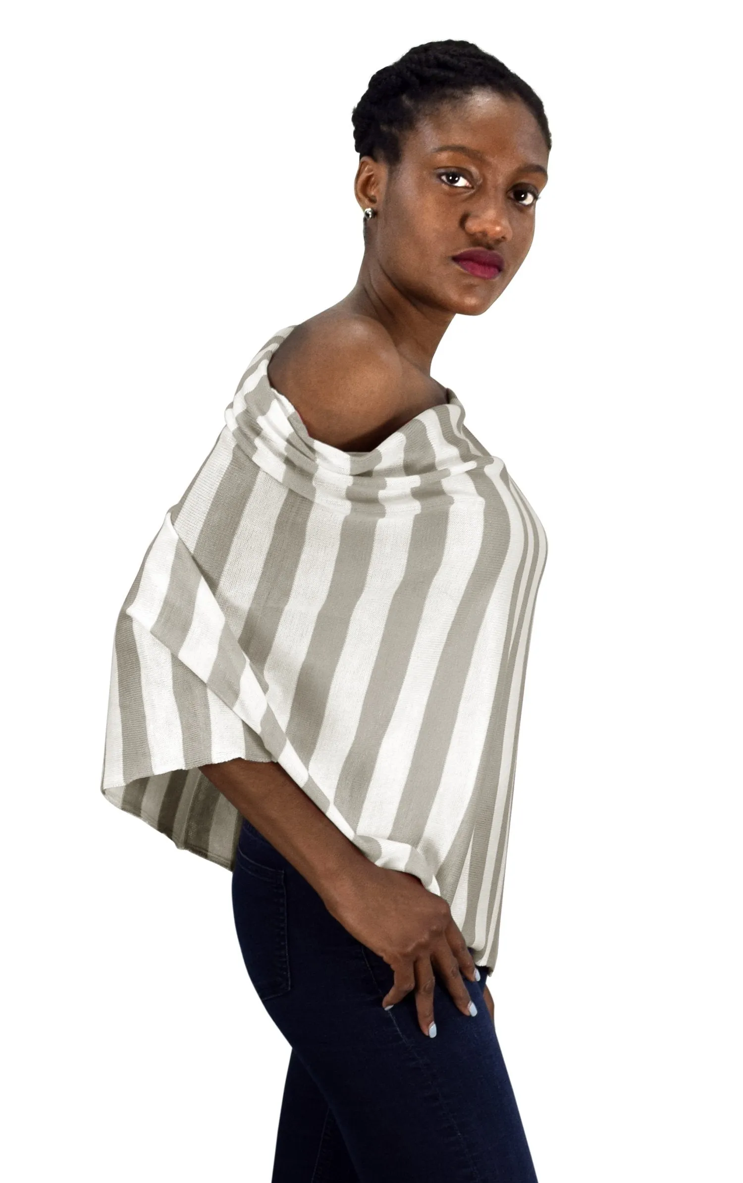 Womens Light Weight Summer Poncho Cardigan Beach Cover up