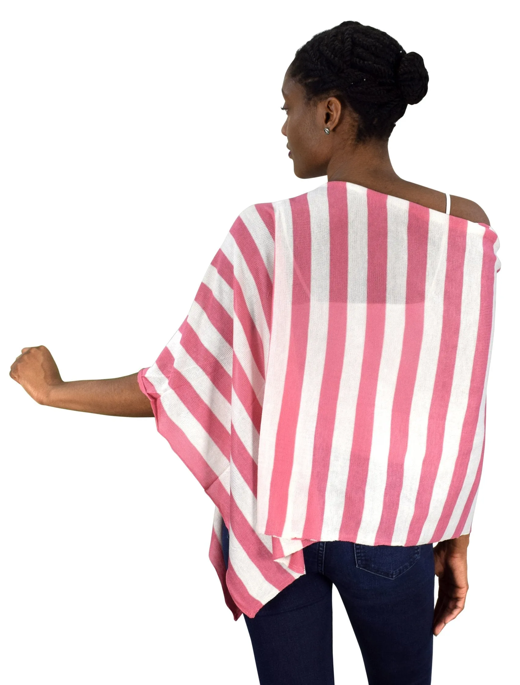 Womens Light Weight Summer Poncho Cardigan Beach Cover up