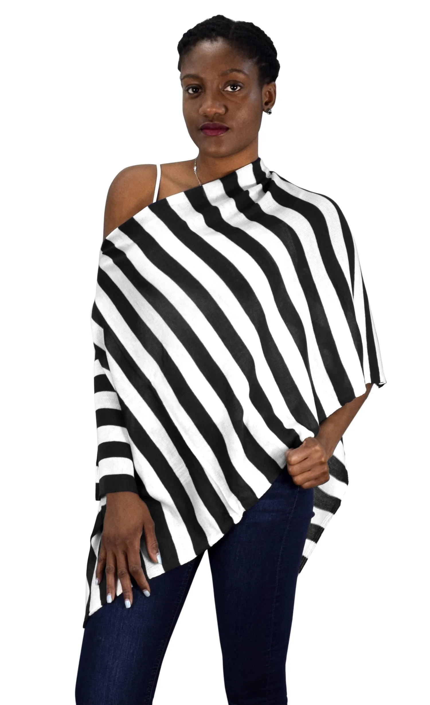 Womens Light Weight Summer Poncho Cardigan Beach Cover up