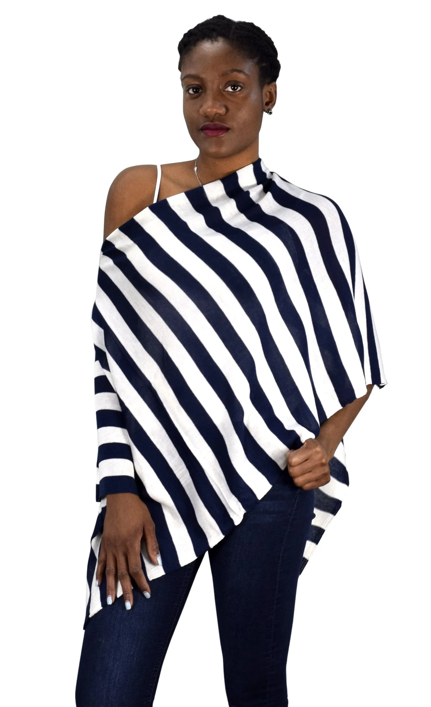 Womens Light Weight Summer Poncho Cardigan Beach Cover up